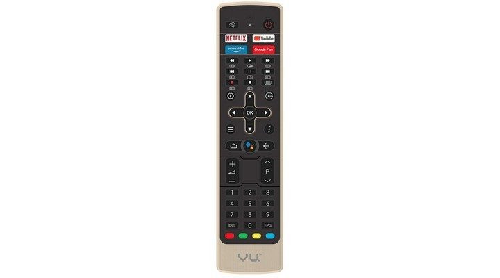 Vu 4K Android Smart TV - Remote