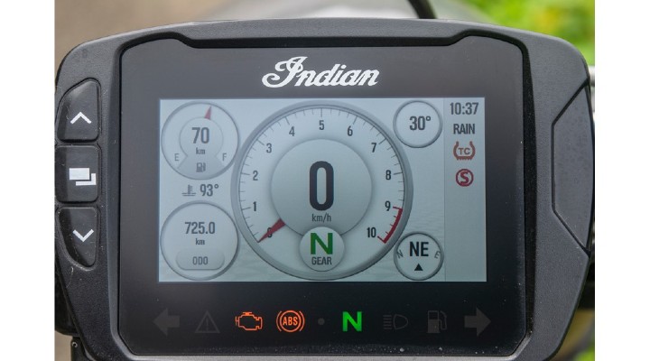 Indian ftr 1200 tachometer