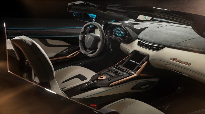 Lamborghini Sián Roadster Dashboard- Exhibit Tech Magazine Online