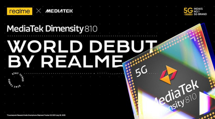Realme India Confirms To Launch A First-ever Mediatek 810 Powered Smartphone In India