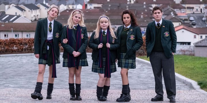 The main cast of Derry Girls