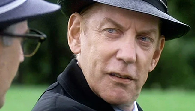 Donald Sutherland as Mr. X in JFK