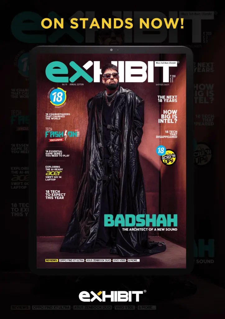 Exhibit cover magazine of badshah  