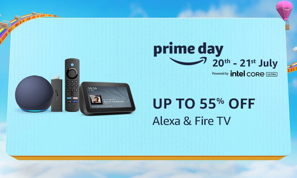 Amazon Prime Day Enjoy up to 55 off on devices and Alexa Smart Home combos