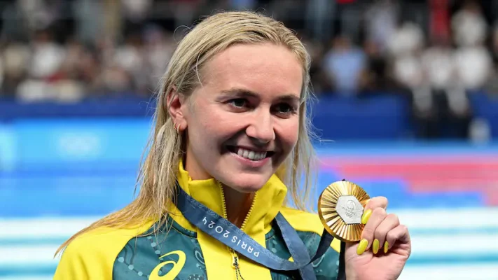 Ariarne Titmus wins gold for Australia