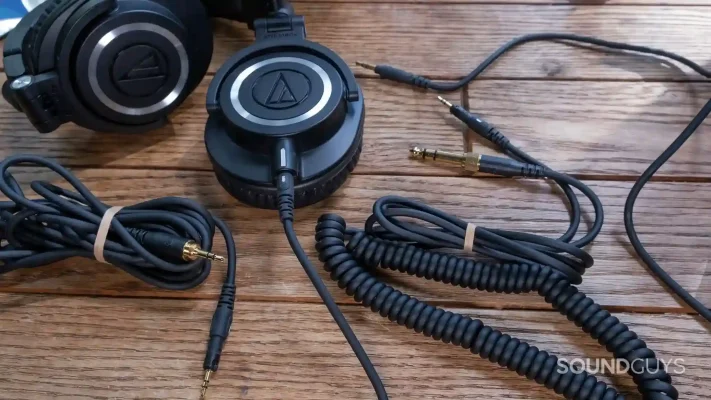 Audio-Technica ATH-M50X Wired Over-Ear Headphones