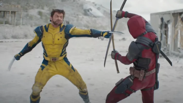 Deadpool & Wolverine fighting each other within 10 minutes of meeting each other