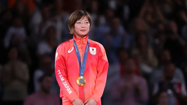 Tsunoda Natsumi wins her 1st gold in Paris 2024 Olympics