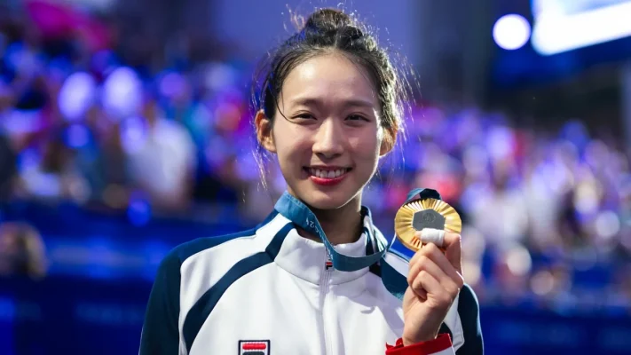 Vivian Kong of Hong Kong wins her 1st gold medal