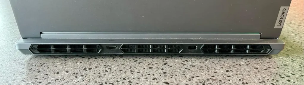 lenovo legion 5i ports back