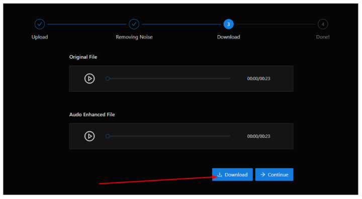 noise cancellation download file