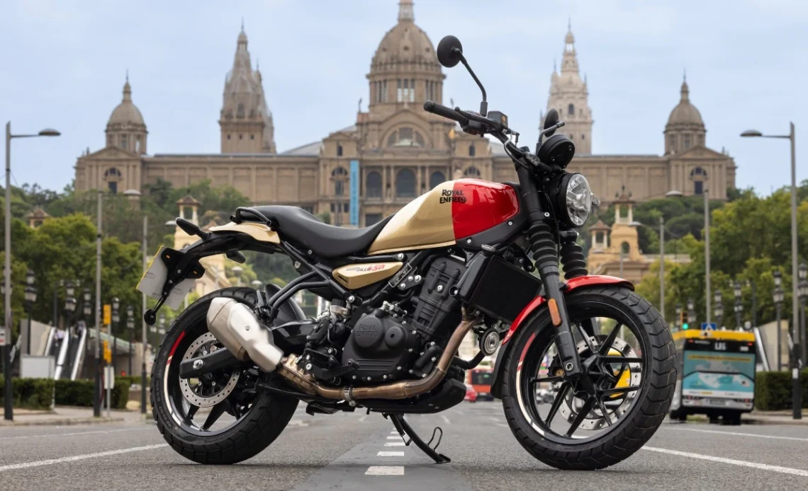 royal enfield launched guerilla450