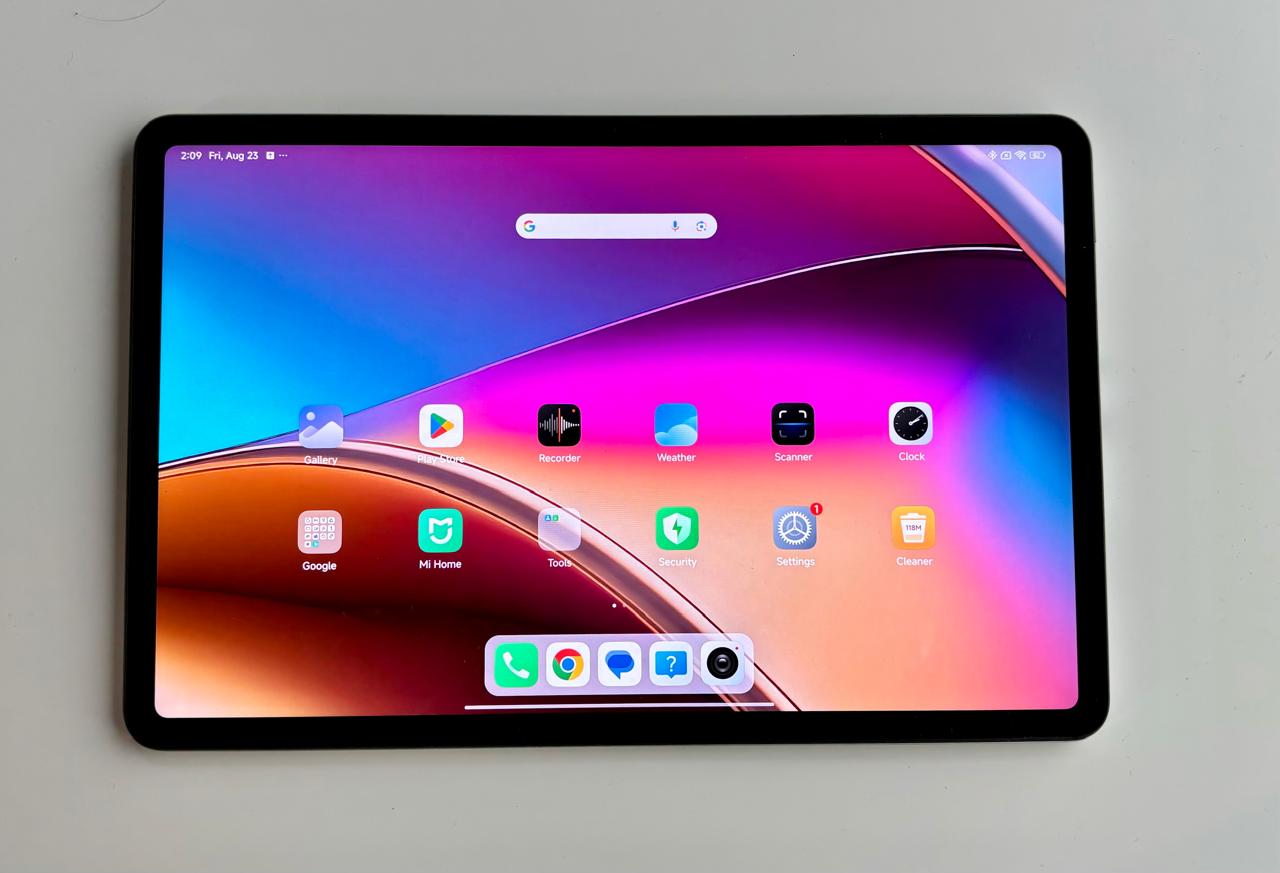 xiaomi redmi pad pro 5g display