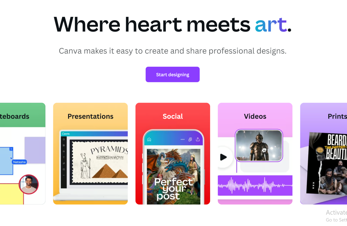 Canva - Where heart Meets Art