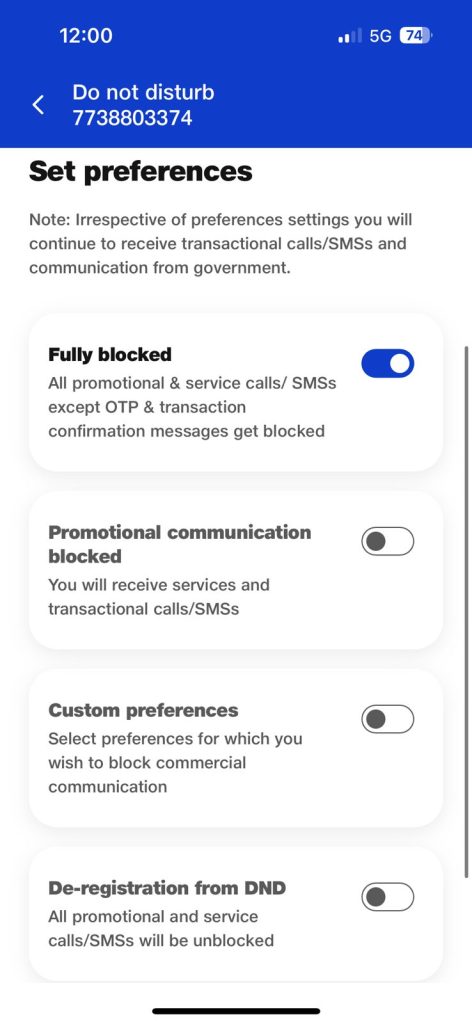 How to Block Spam Calls and SMS on Jio Using the MyJio App?