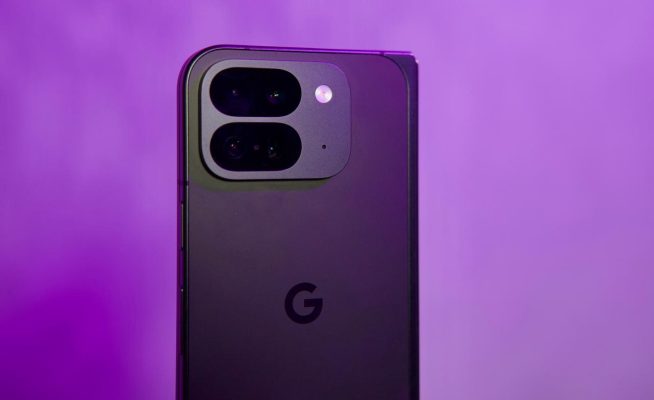 Google Pixel 9 Pro fold camera sensor