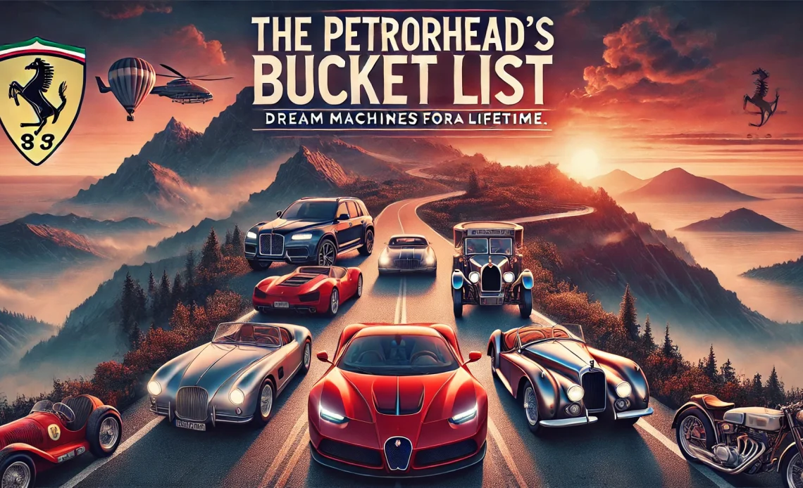 The Petrolhead's Bucket List: Dream Machines for a Lifetime