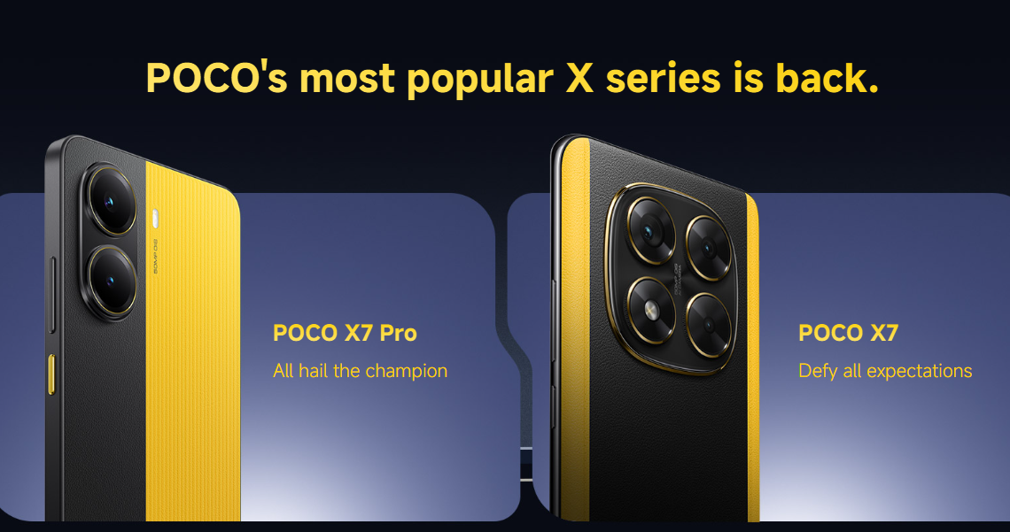 Poco X7 series launch in India