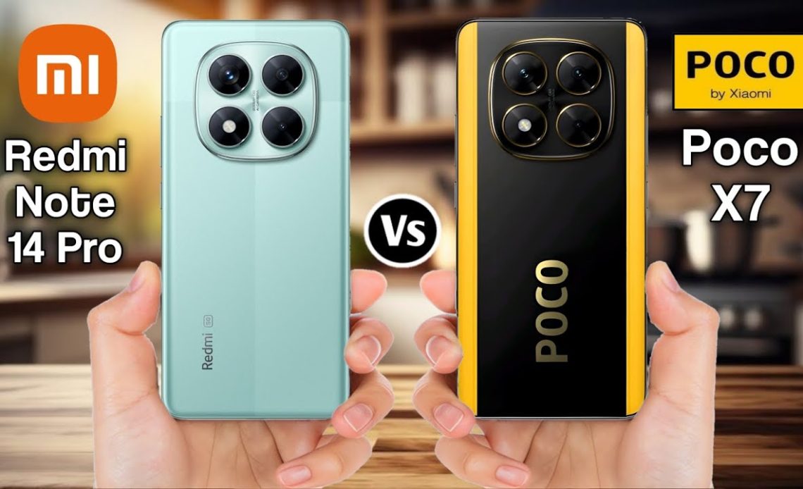 Realme 14 Pro Vs. Poco X7 Comparison