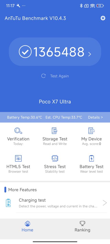 Antutu-poco x7