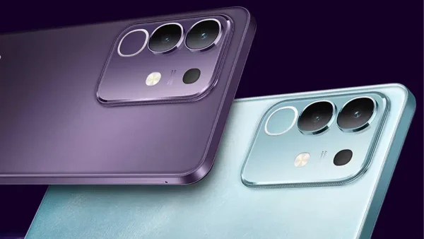 Vivo-T4x-5G in light blue and dark purple color.